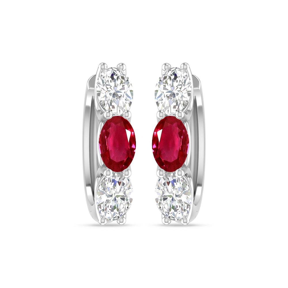 White Gold - Ruby