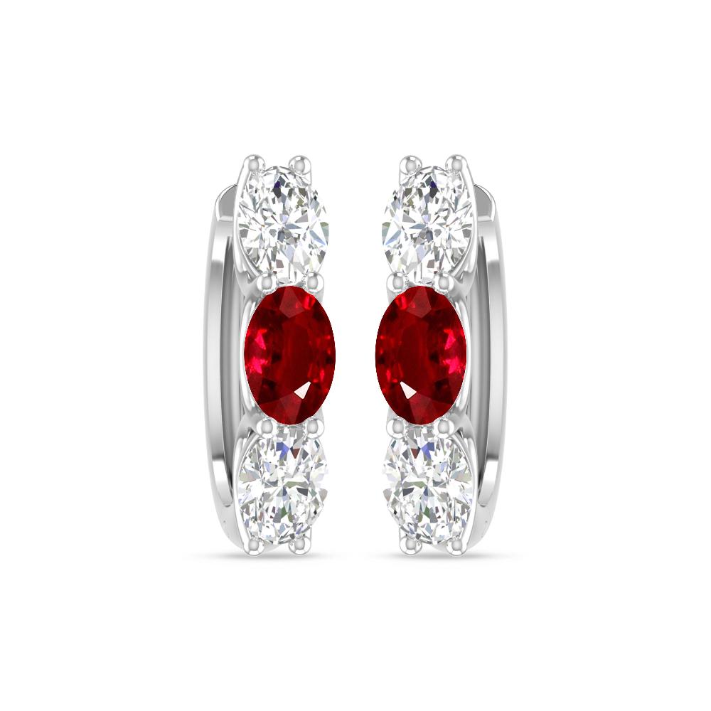 White Gold - Ruby