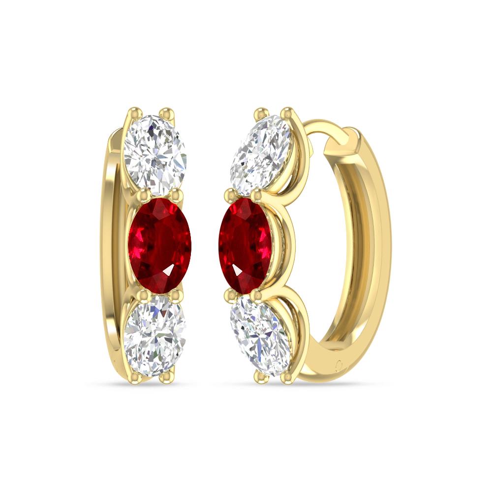 Yellow Gold - Ruby