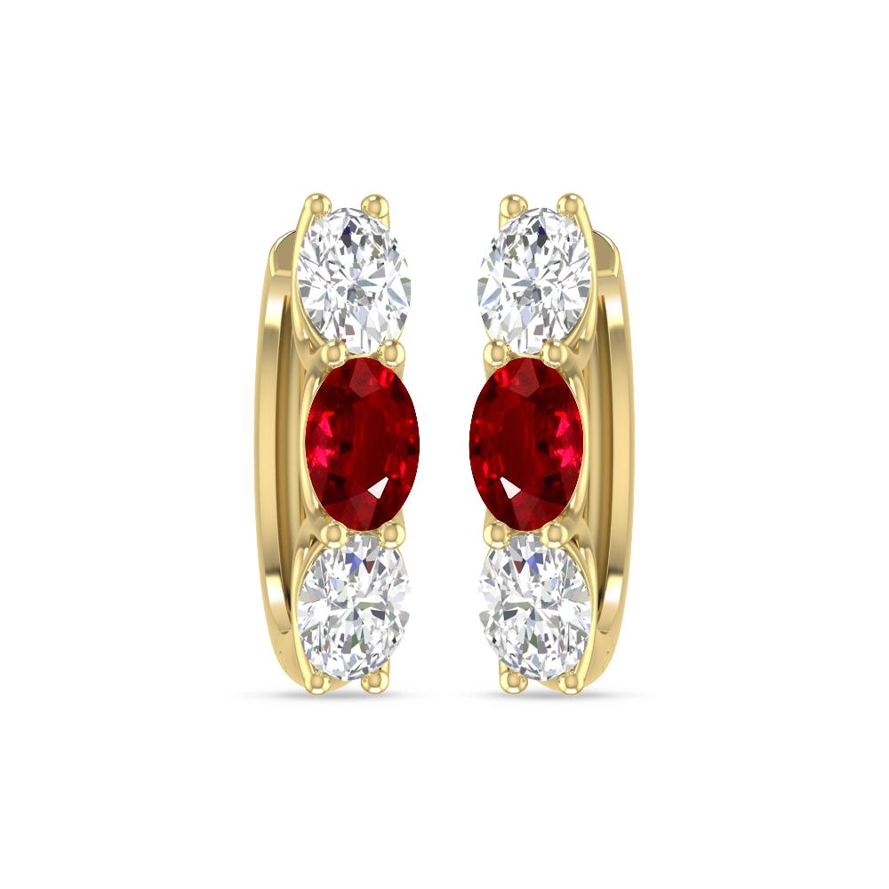 Yellow Gold - Ruby