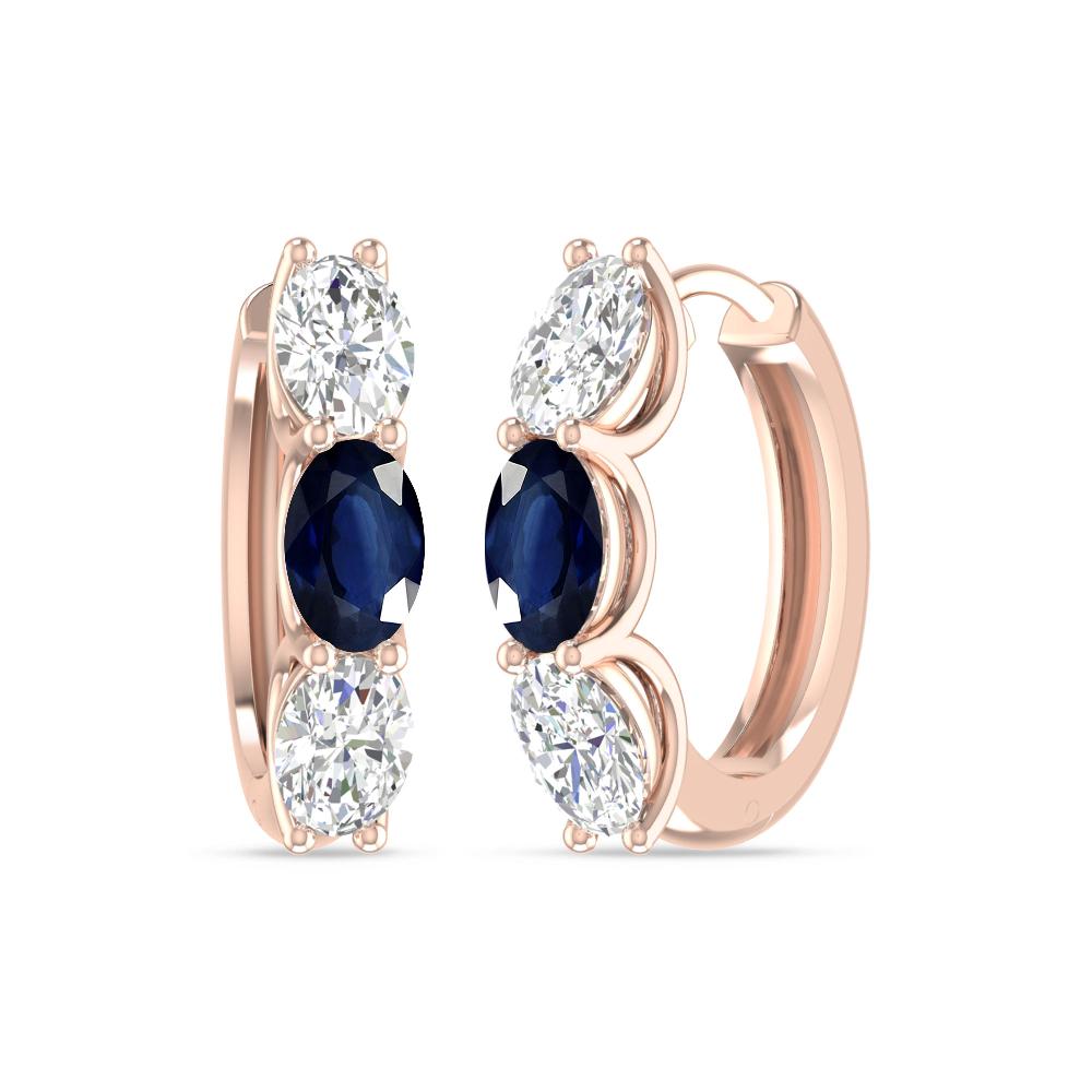 Rose Gold - Sapphire