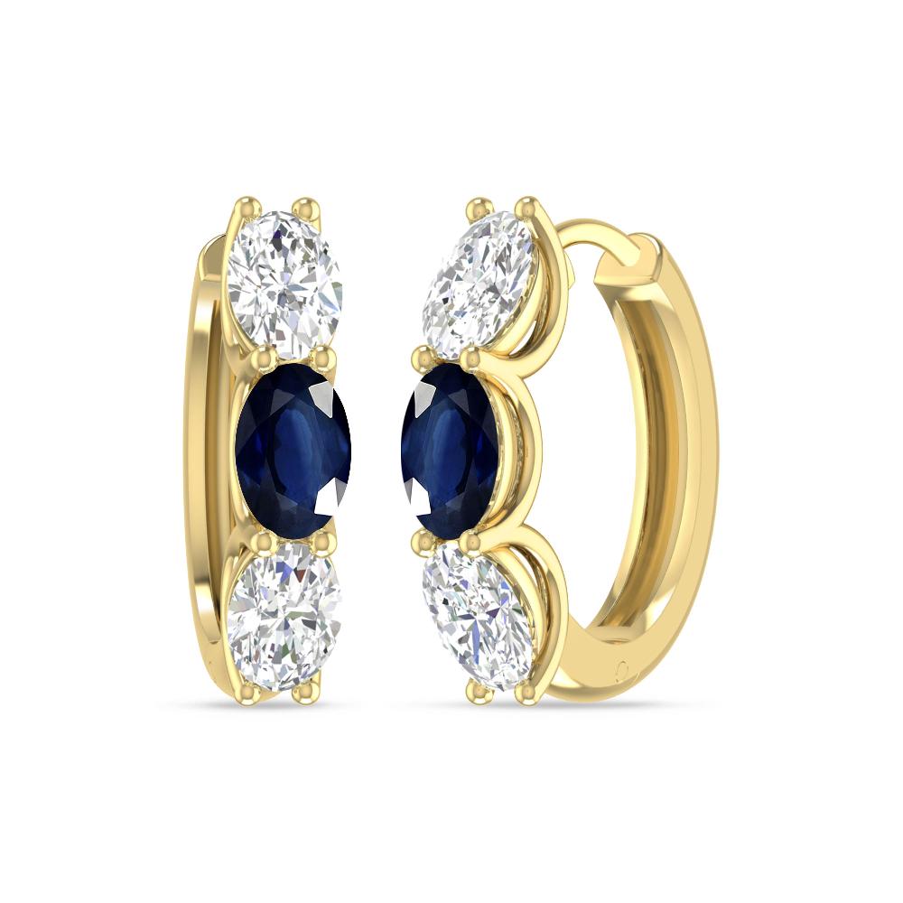 Yellow Gold - Sapphire