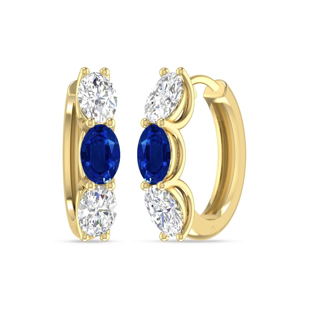 Yellow Gold - Sapphire
