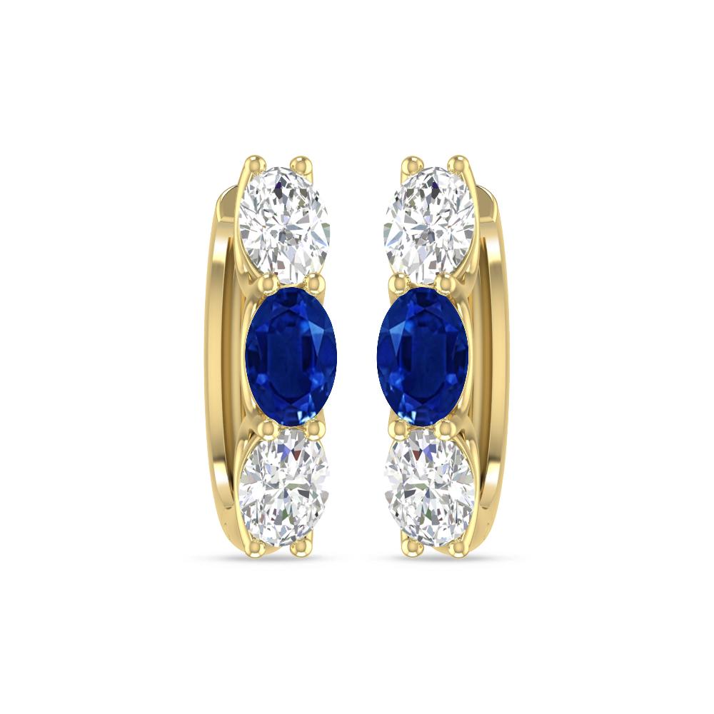 Yellow Gold - Sapphire