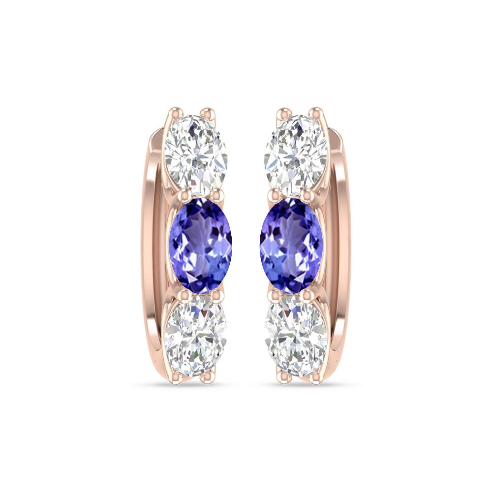 Rose Gold - Tanzanite