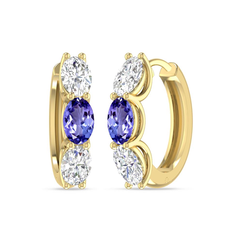Yellow Gold - Tanzanite