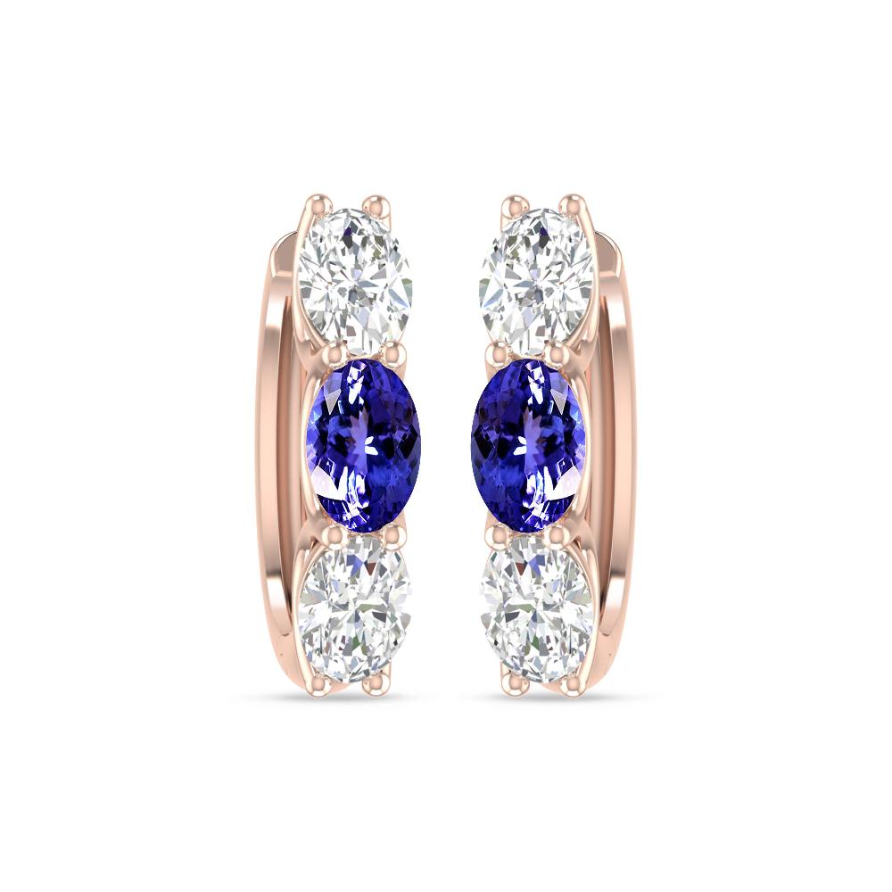 Rose Gold - Tanzanite