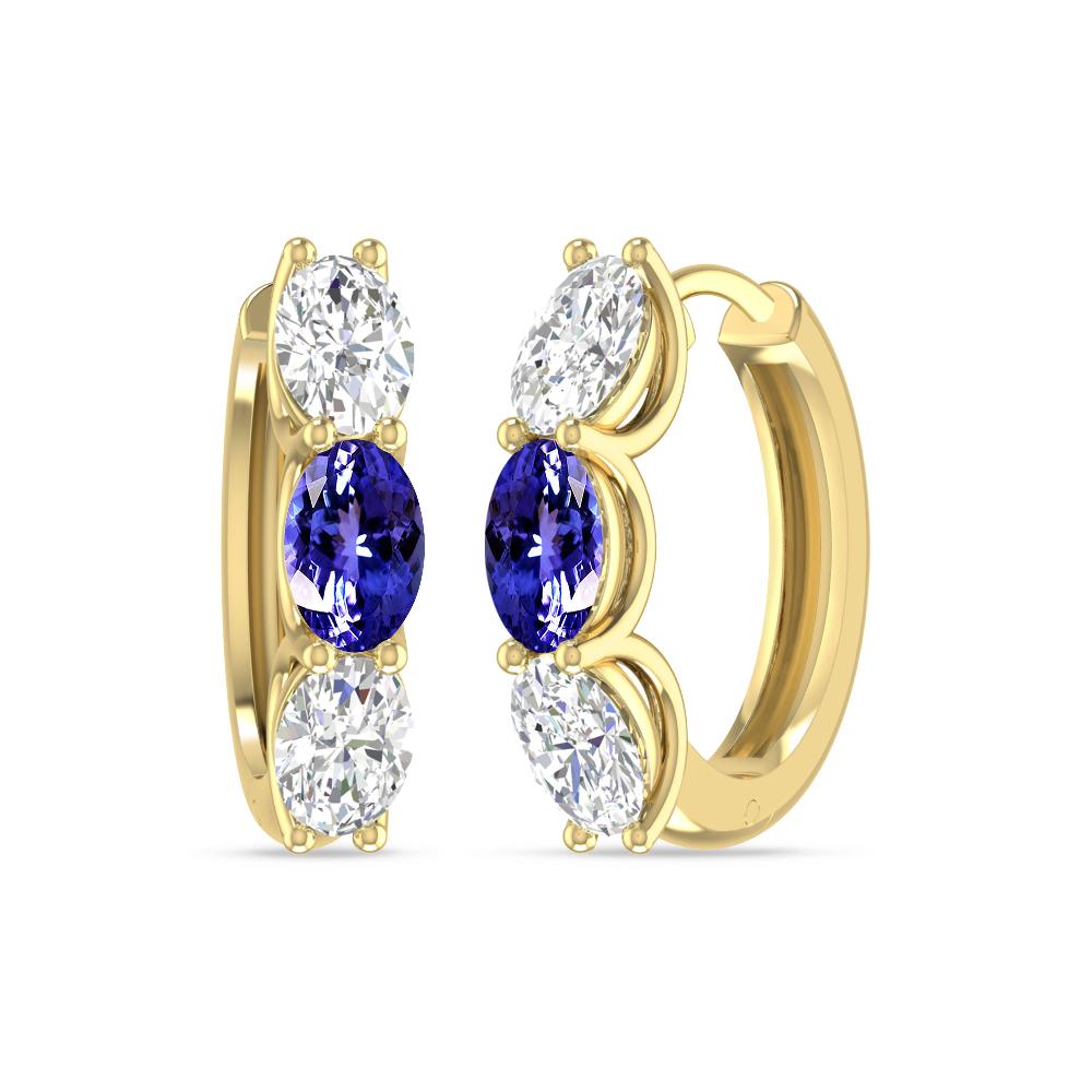 Yellow Gold - Tanzanite