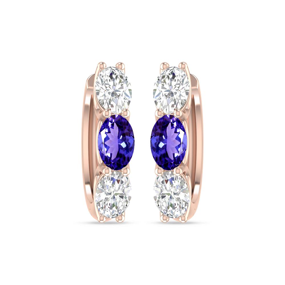 Rose Gold - Tanzanite
