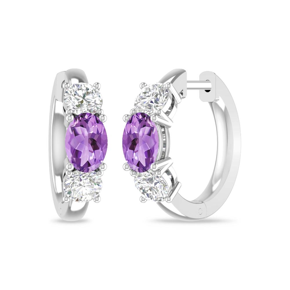 White Gold - Amethyst