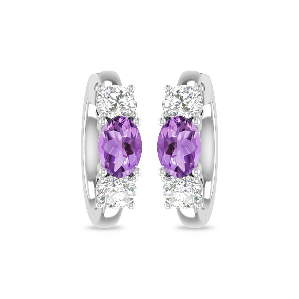White Gold - Amethyst