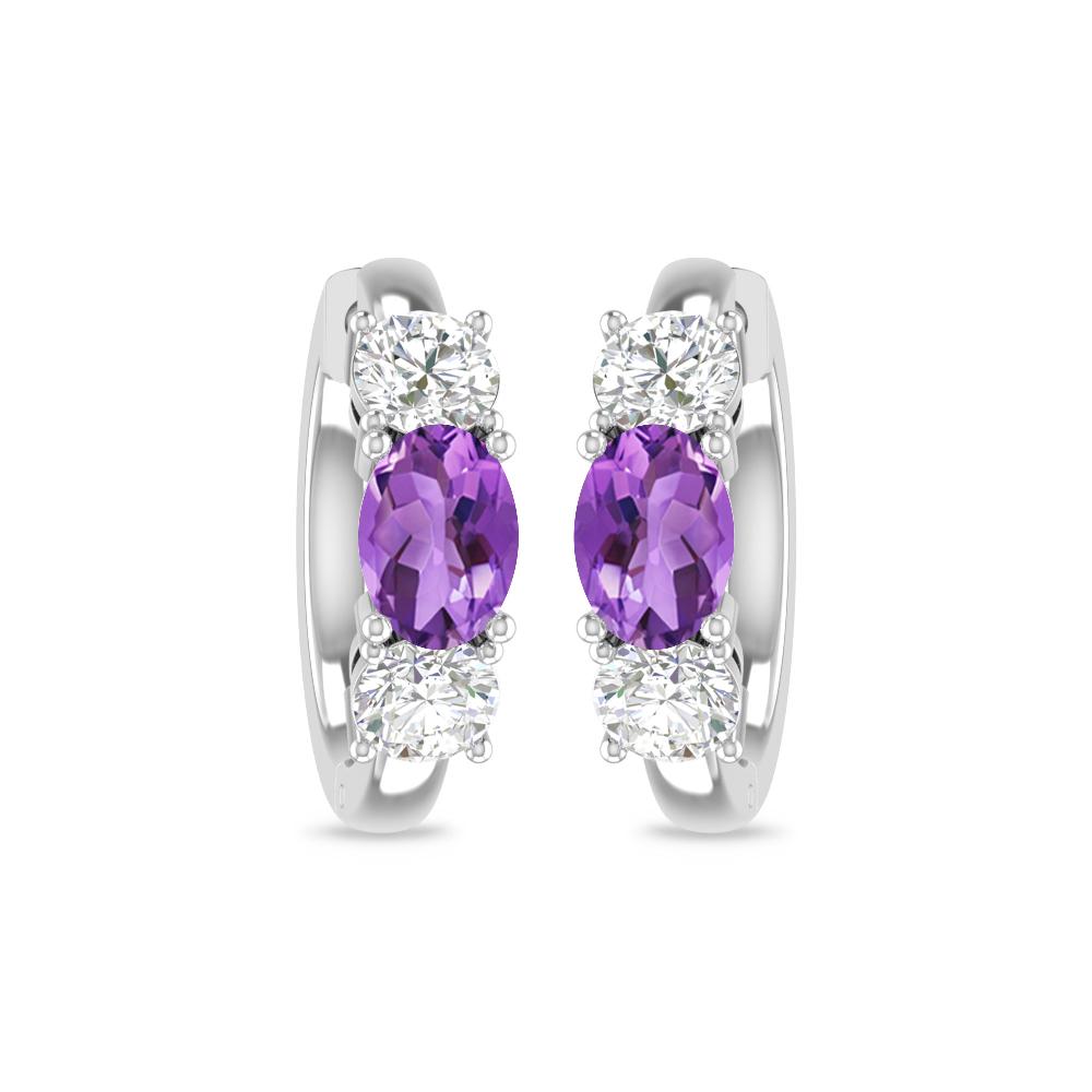 White Gold - Amethyst