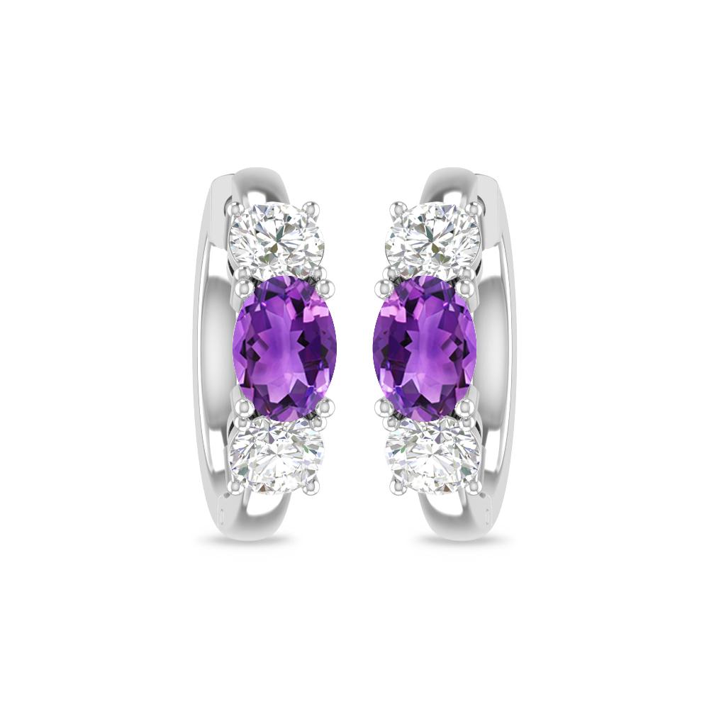 White Gold - Amethyst