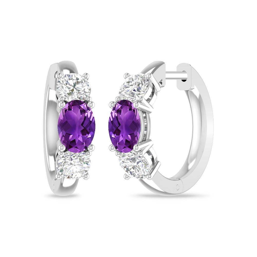 White Gold - Amethyst