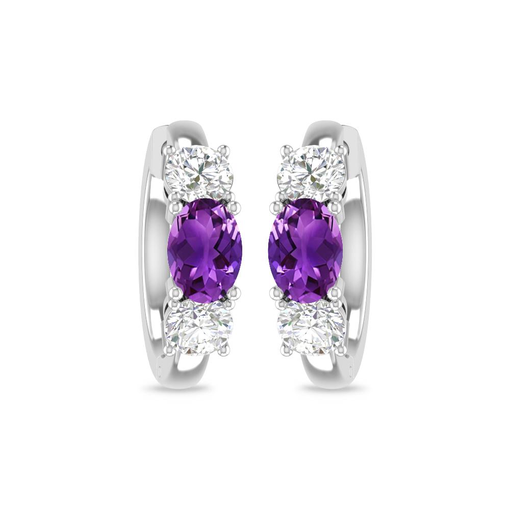 White Gold - Amethyst