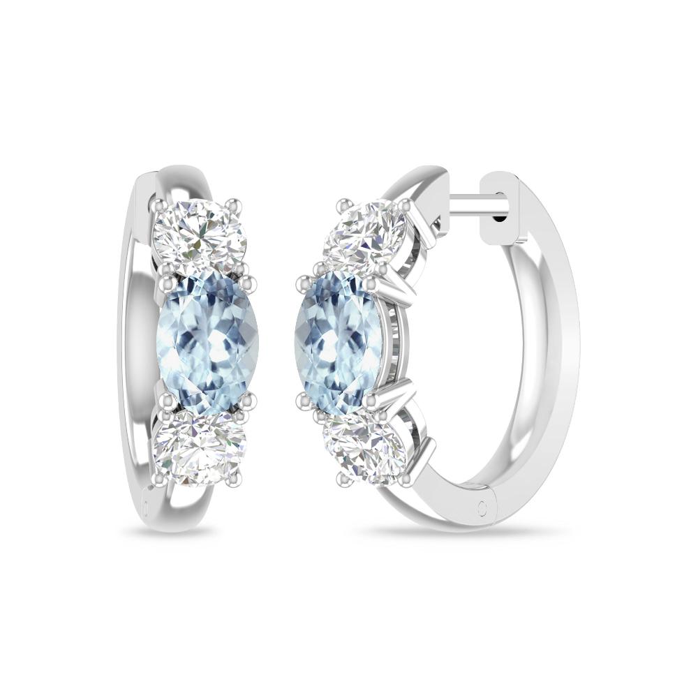 White Gold - Aquamarine