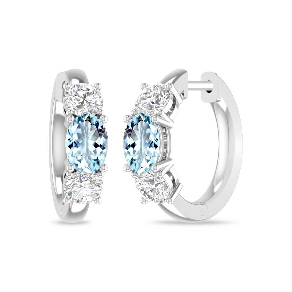 White Gold - Aquamarine