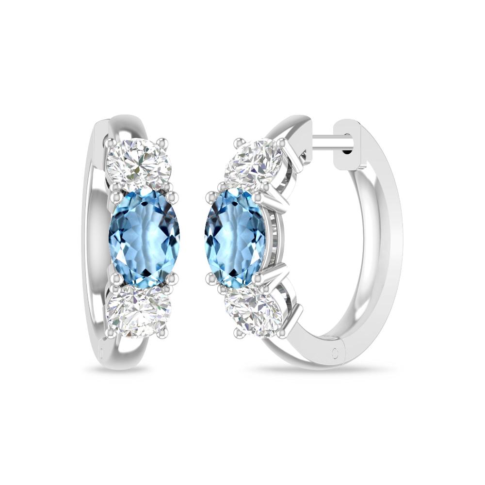 White Gold - Aquamarine