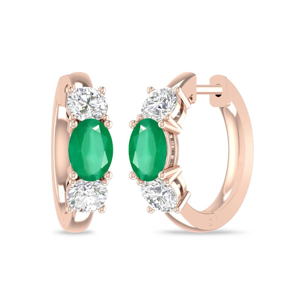Rose Gold - Emerald