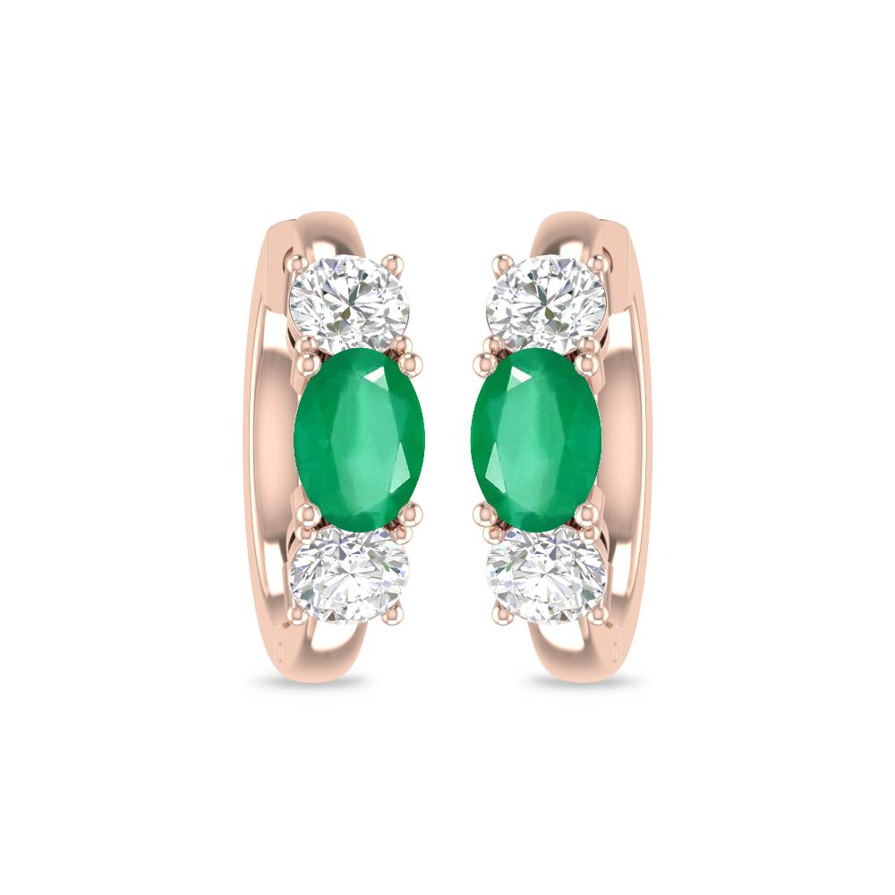 Rose Gold - Emerald