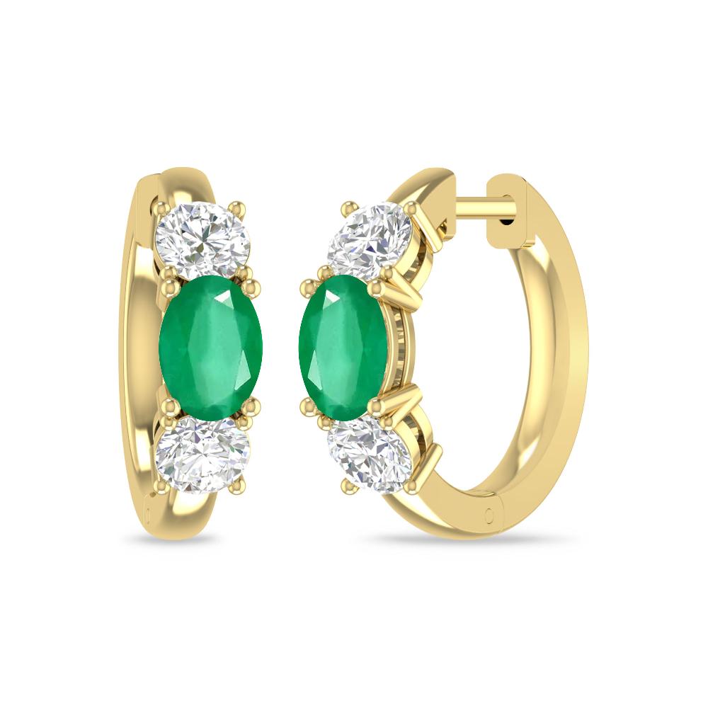 Yellow Gold - Emerald