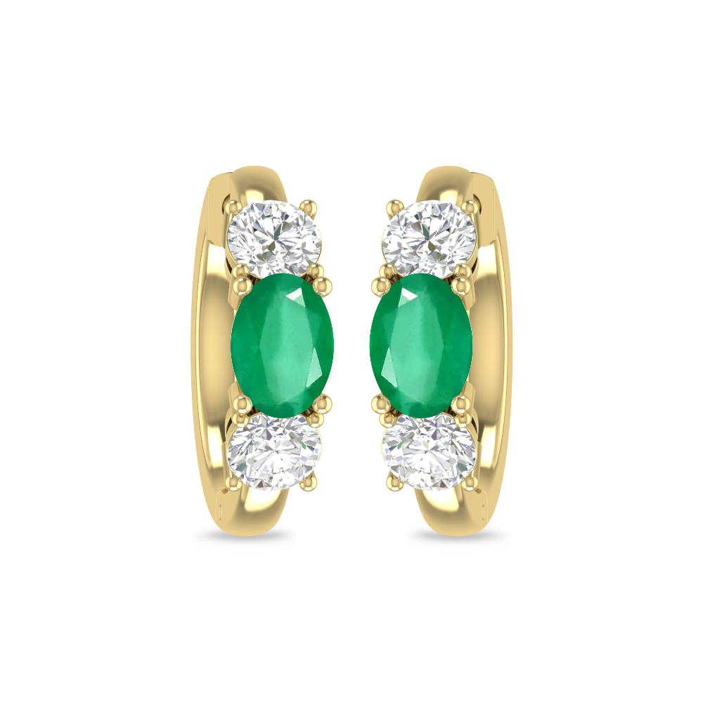 Yellow Gold - Emerald