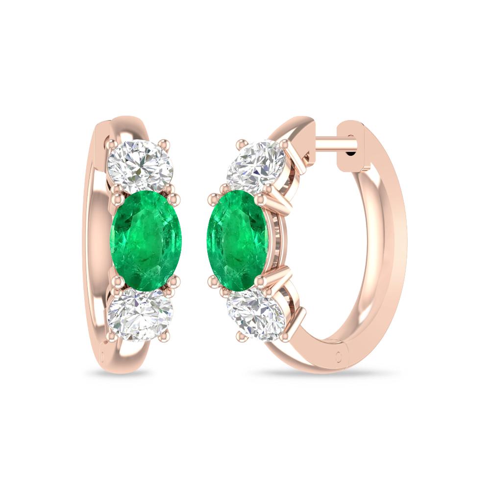 Rose Gold - Emerald