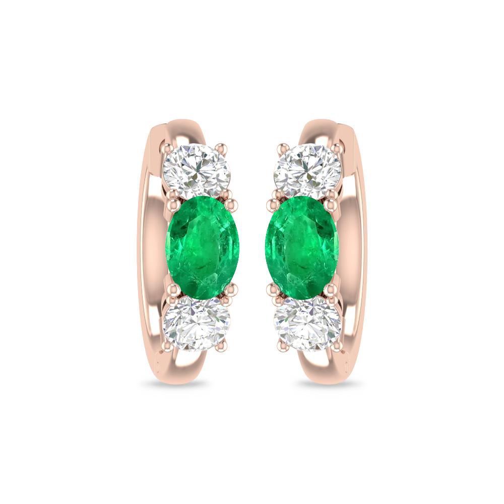 Rose Gold - Emerald