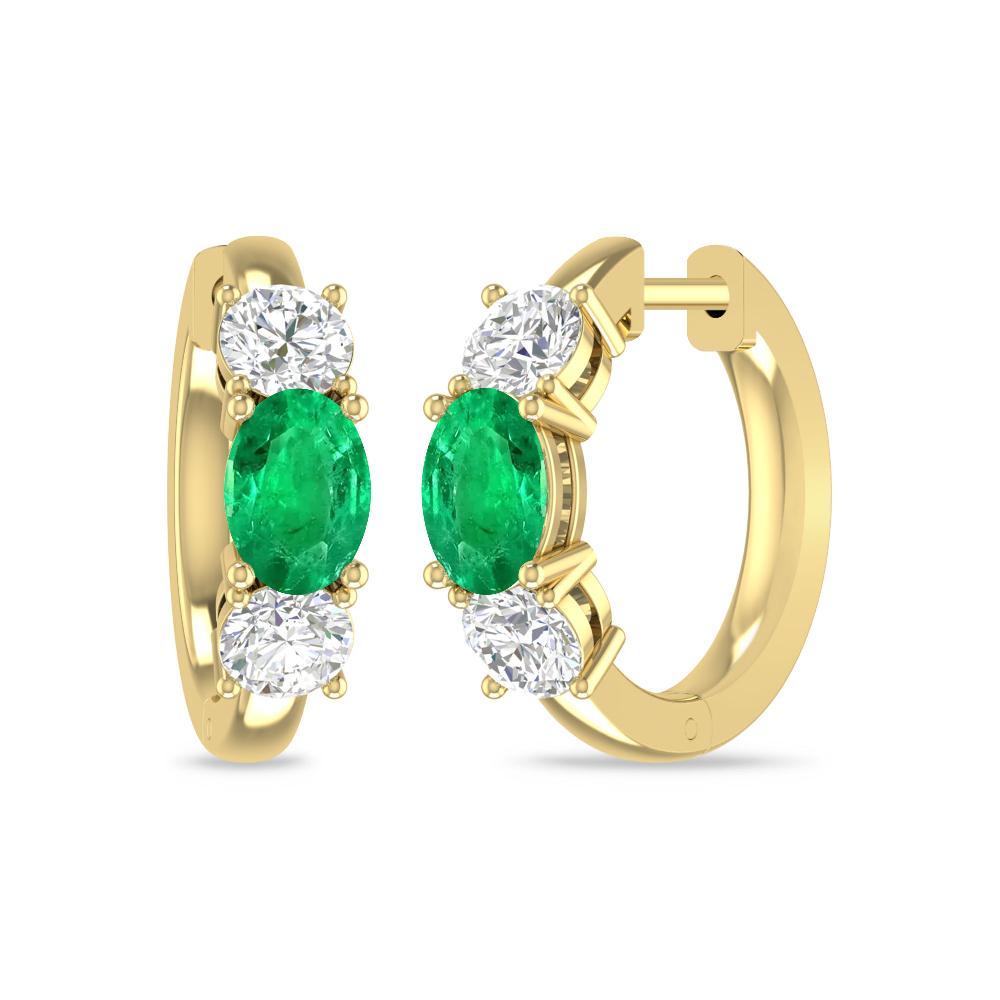 Yellow Gold - Emerald