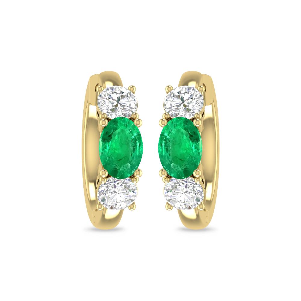 Yellow Gold - Emerald