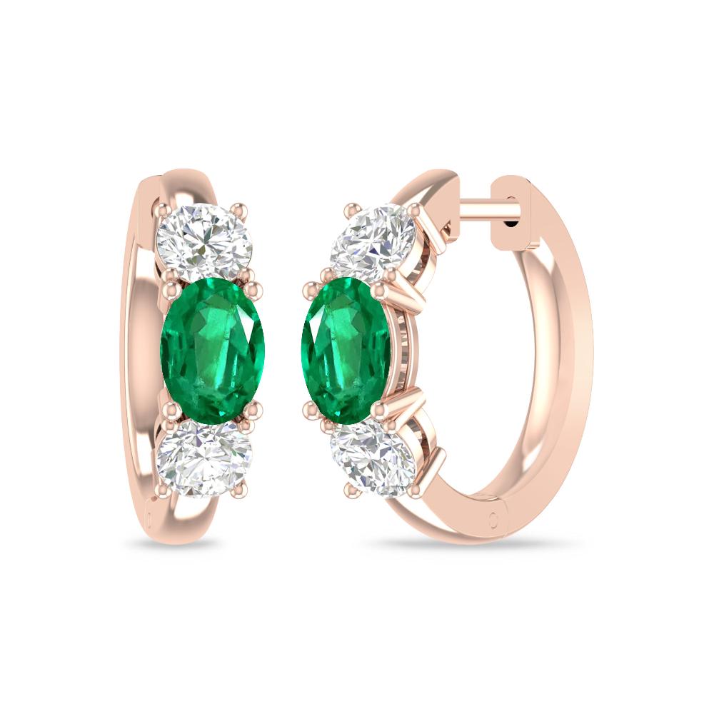 Rose Gold - Emerald