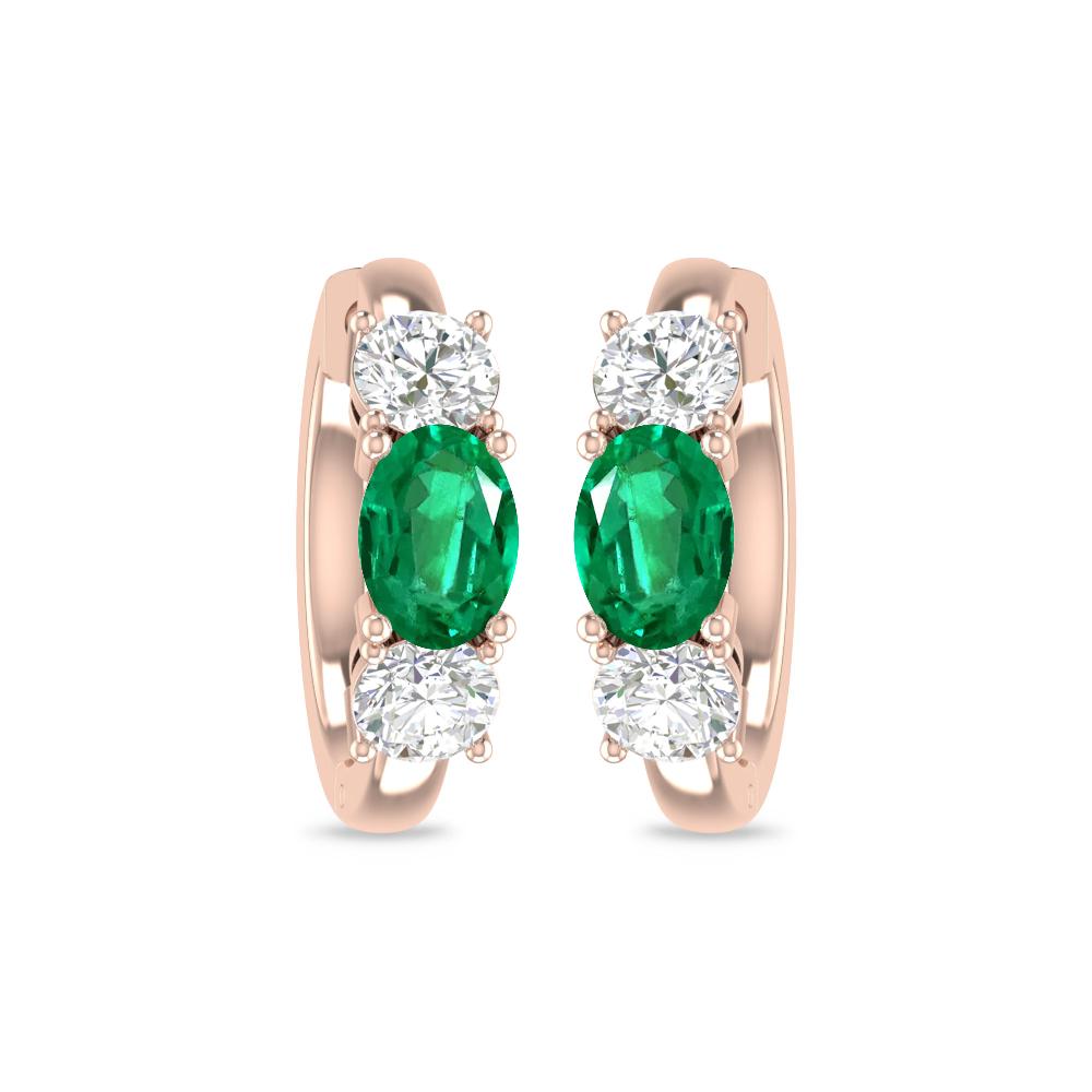 Rose Gold - Emerald