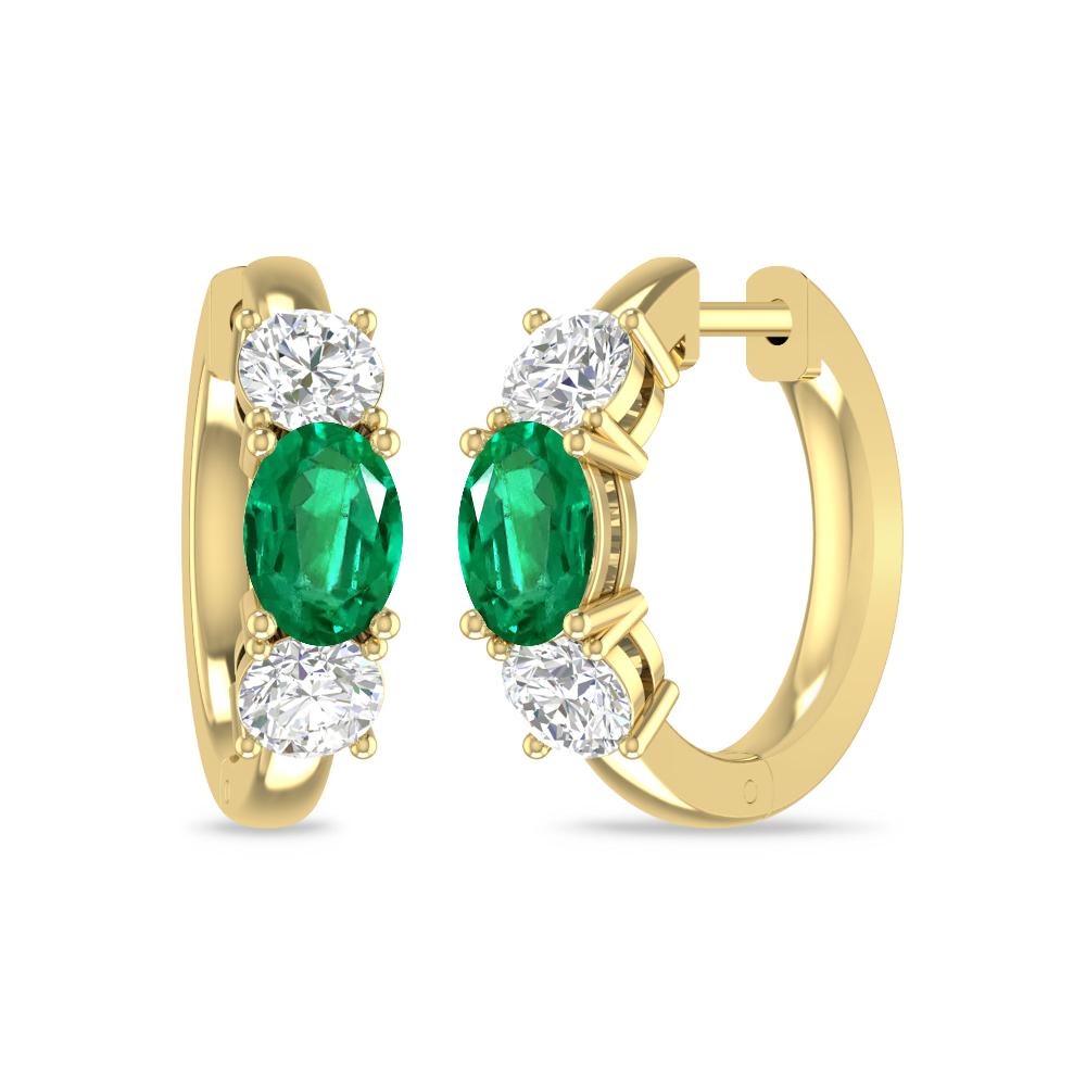 Yellow Gold - Emerald