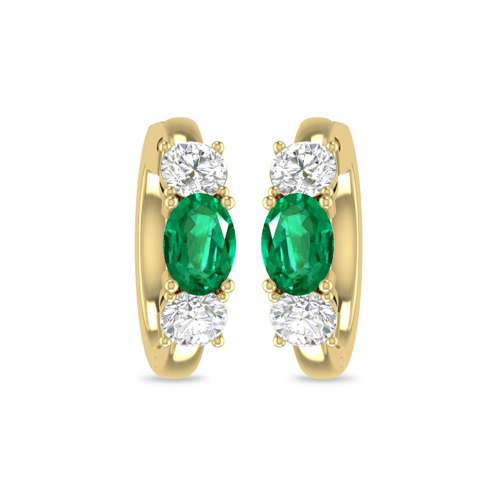 Yellow Gold - Emerald