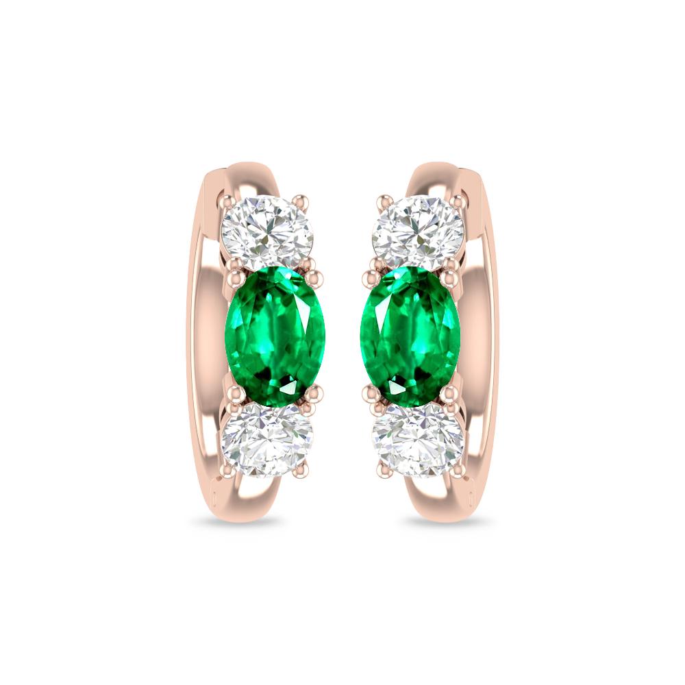 Rose Gold - Emerald
