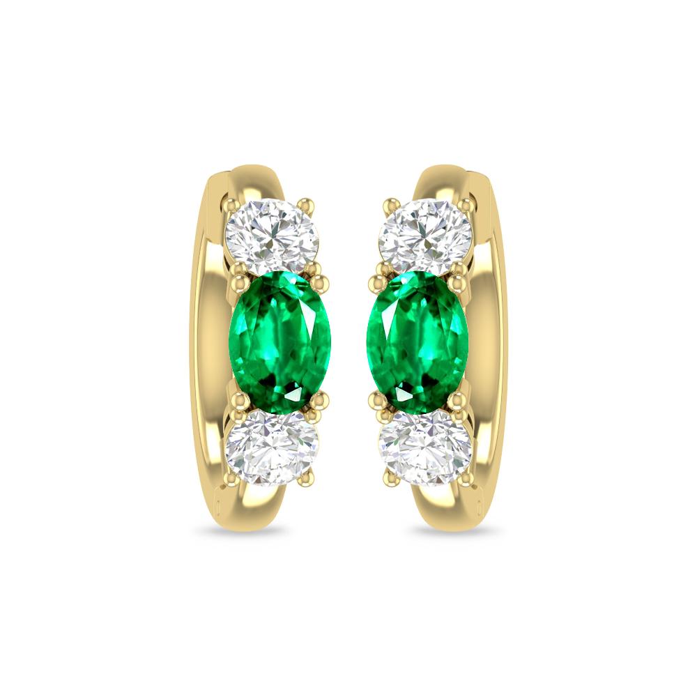 Yellow Gold - Emerald