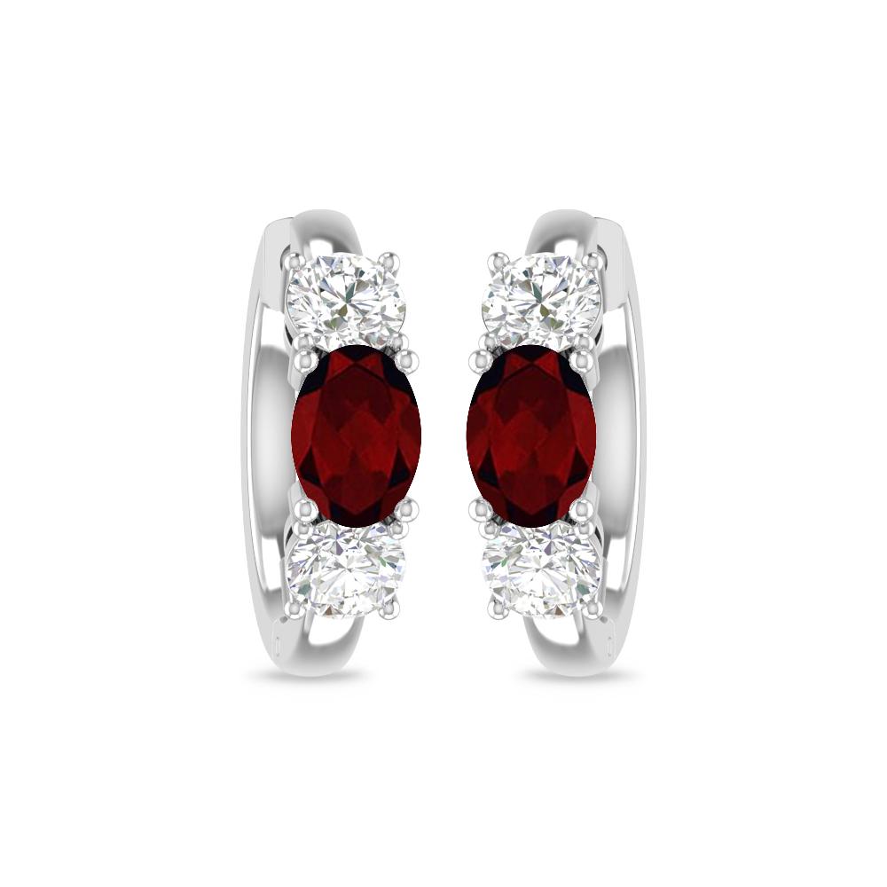White Gold - Garnet