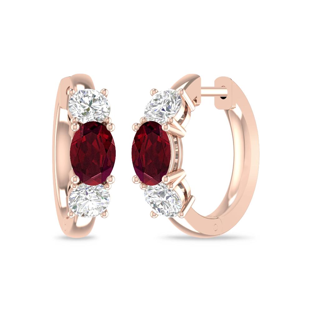 Rose Gold - Garnet