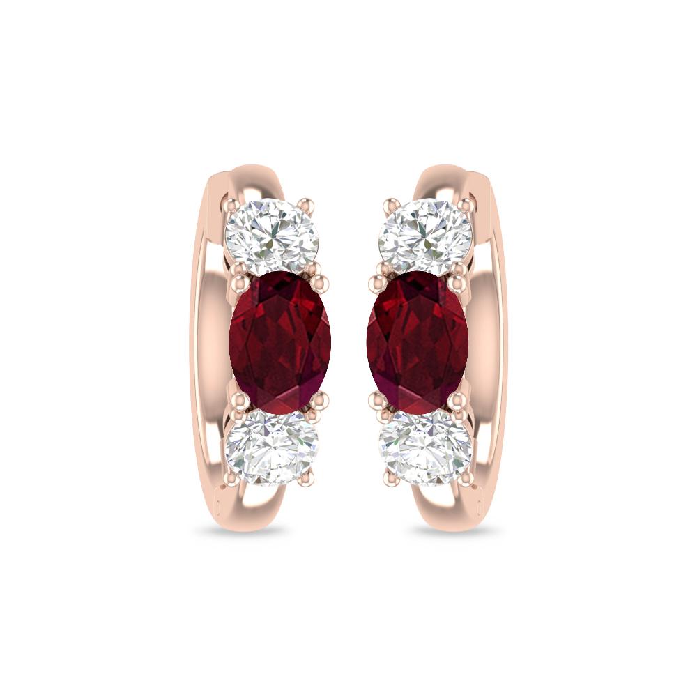 Rose Gold - Garnet