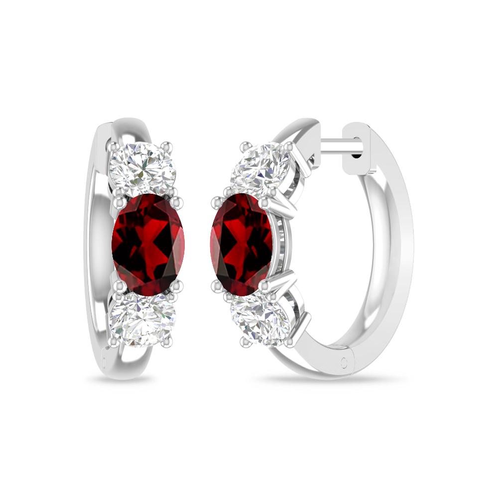 White Gold - Garnet