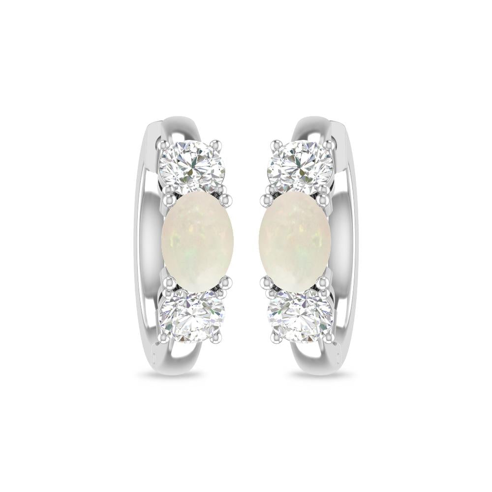 White Gold - Opal