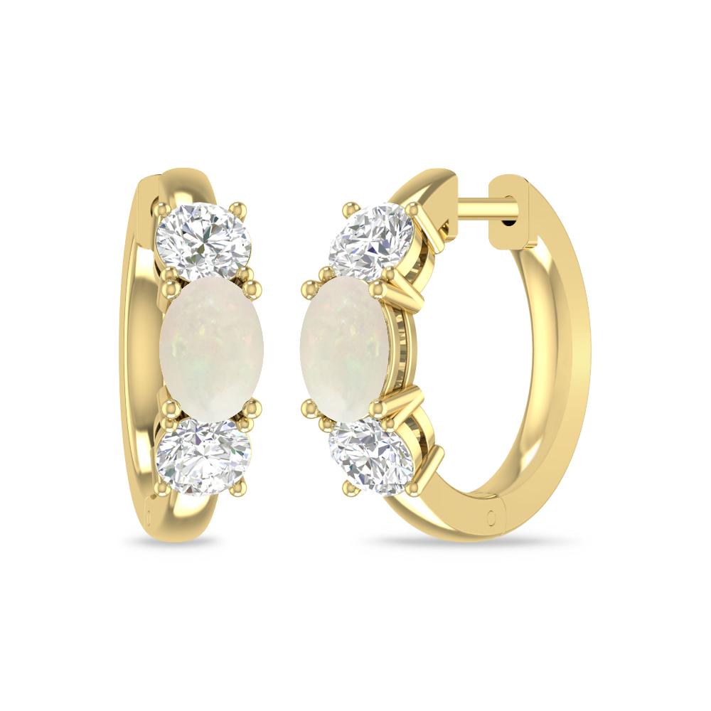 Yellow Gold - Opal