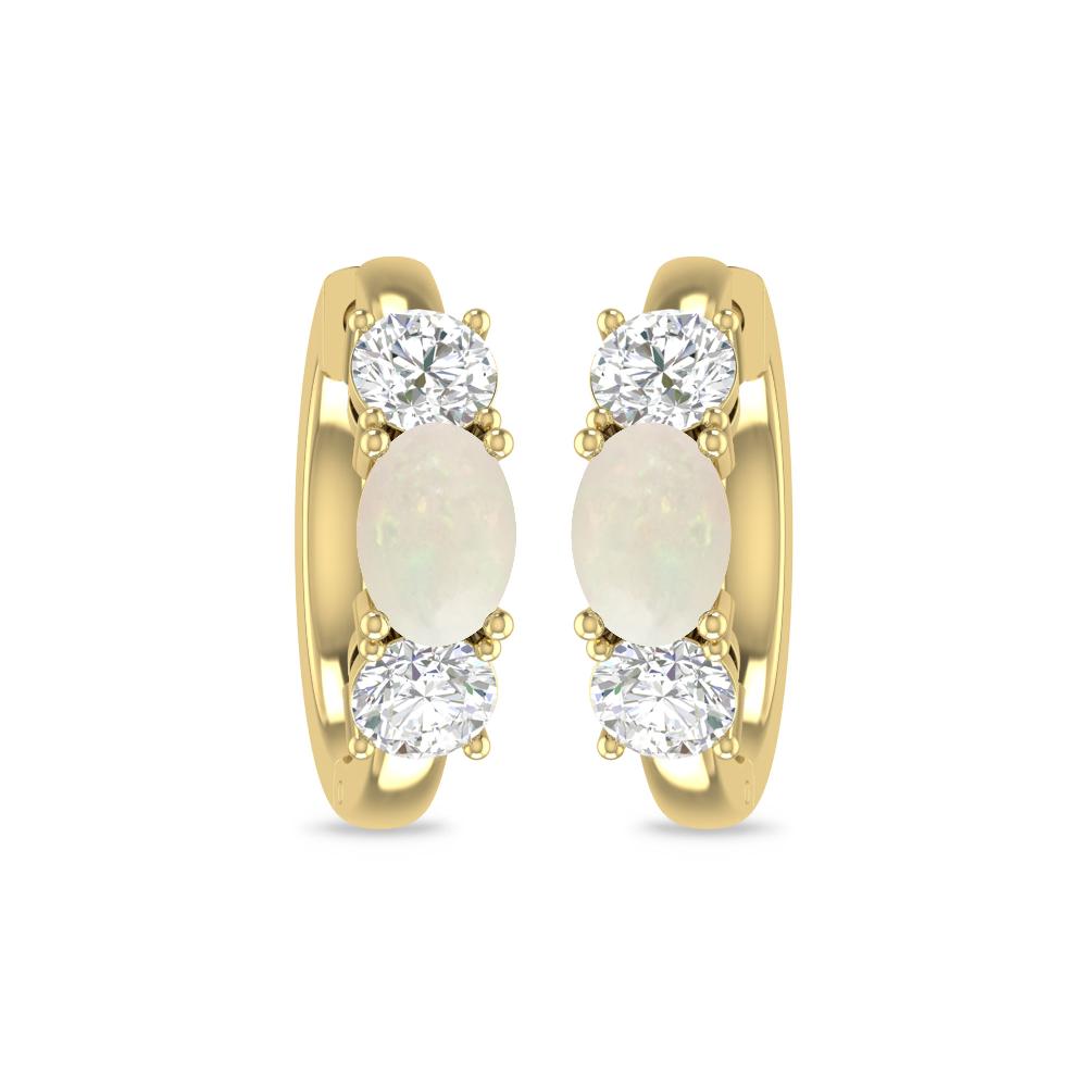 Yellow Gold - Opal