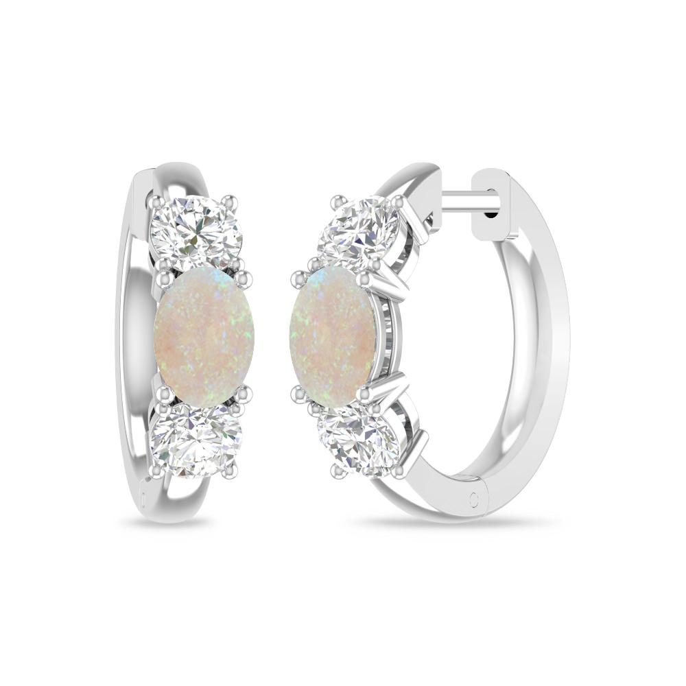 White Gold - Opal