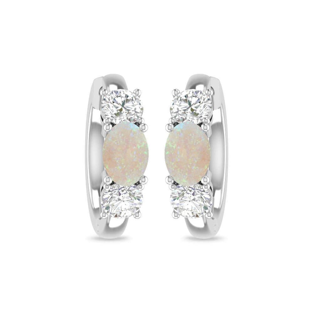 White Gold - Opal