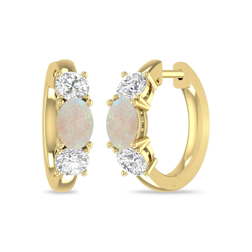 Yellow Gold - Opal