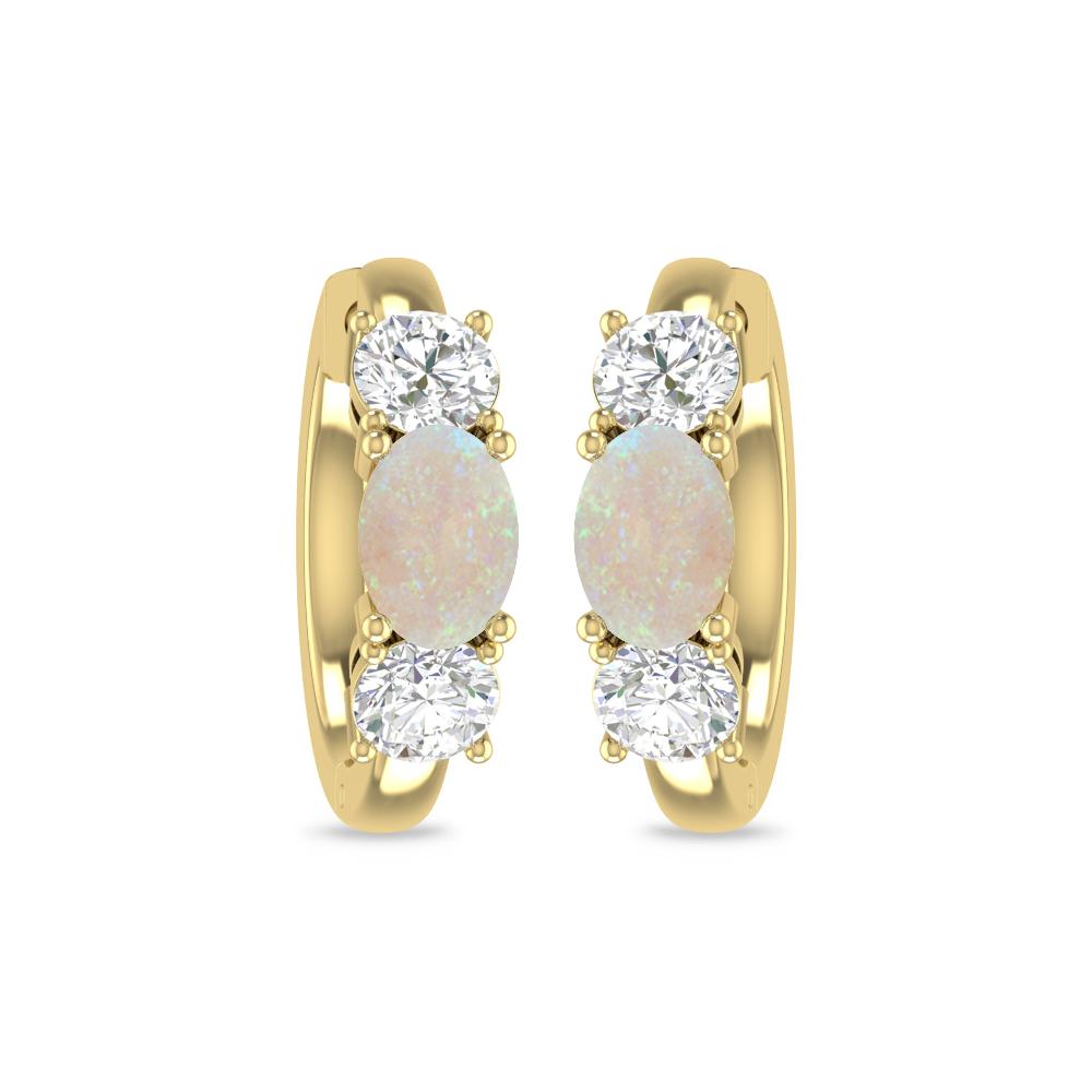 Yellow Gold - Opal