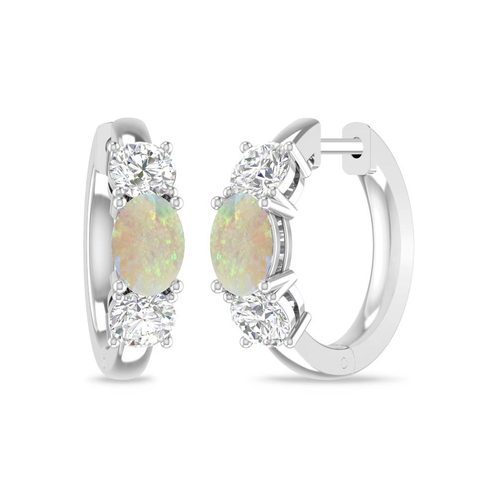 White Gold - Opal