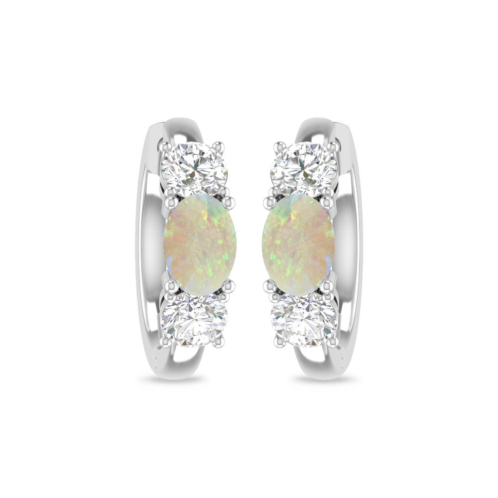 White Gold - Opal