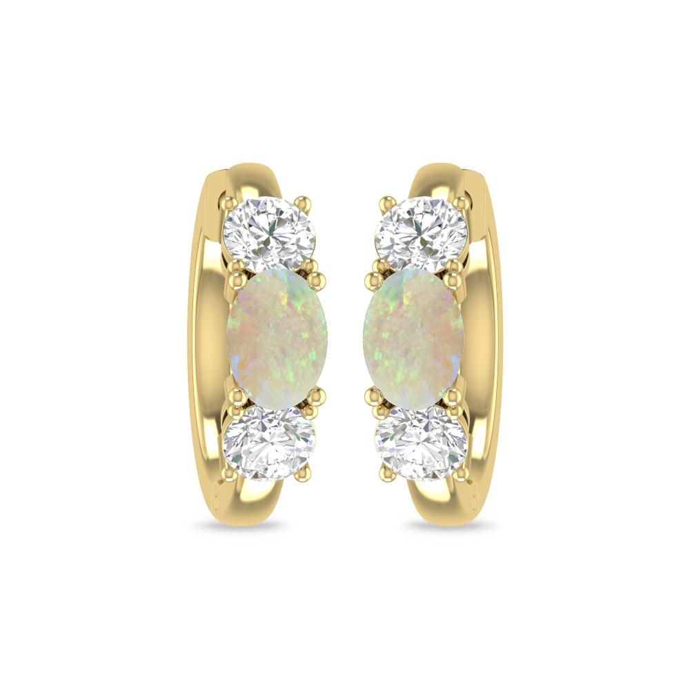 Yellow Gold - Opal